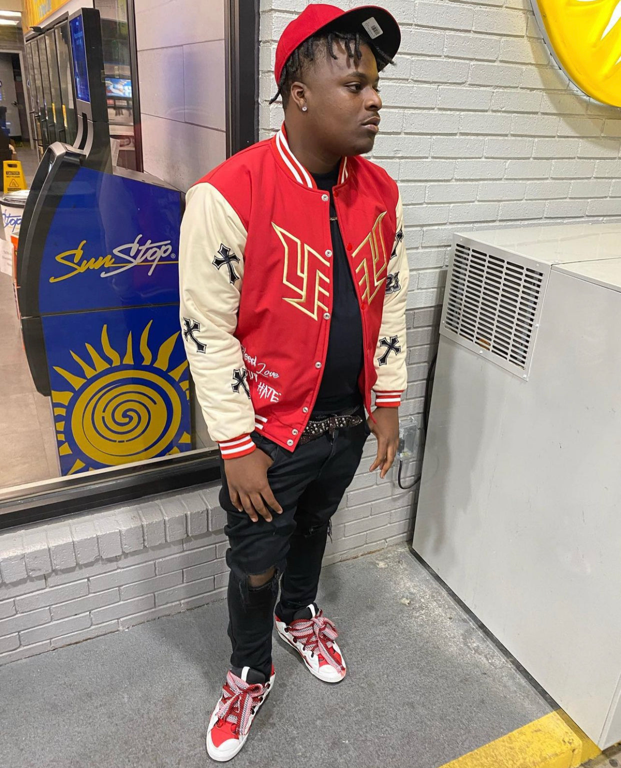 Legacy Varsity Jacket (RED)