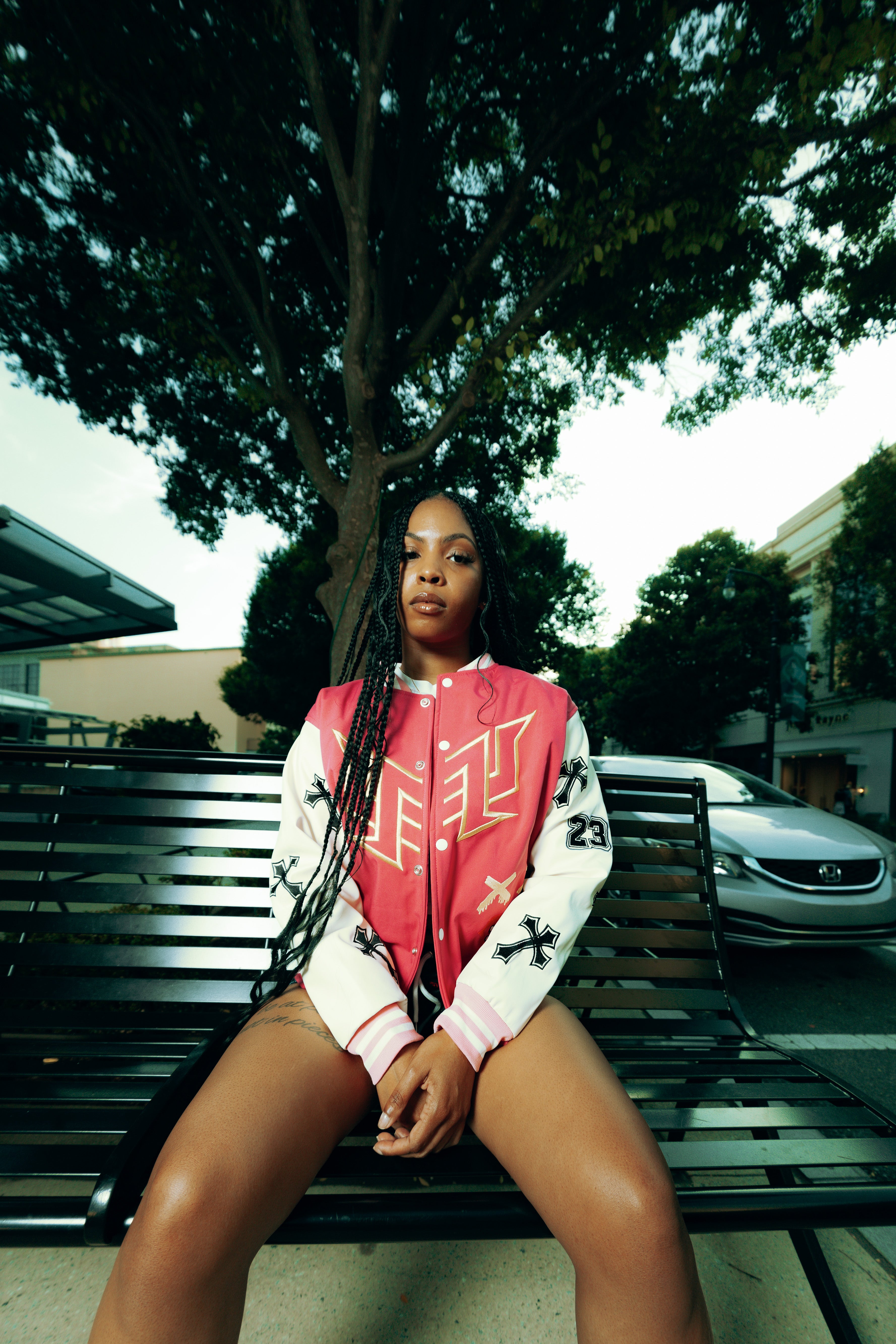 Legacy Varsity Jacket (PINK)