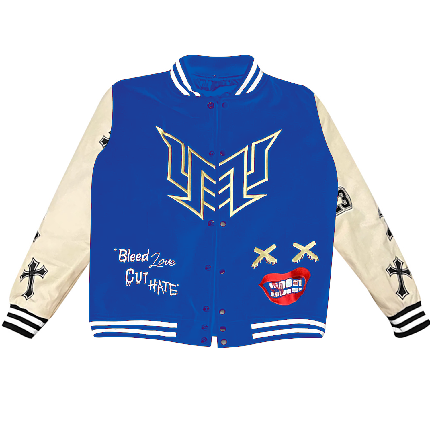 Legacy Varsity Jacket (BLUE)