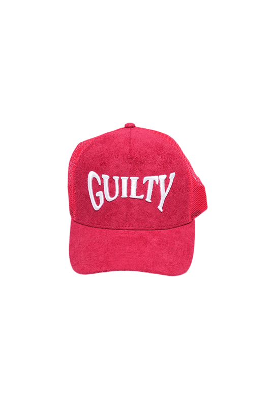 Suede Guilty Hat (RED)