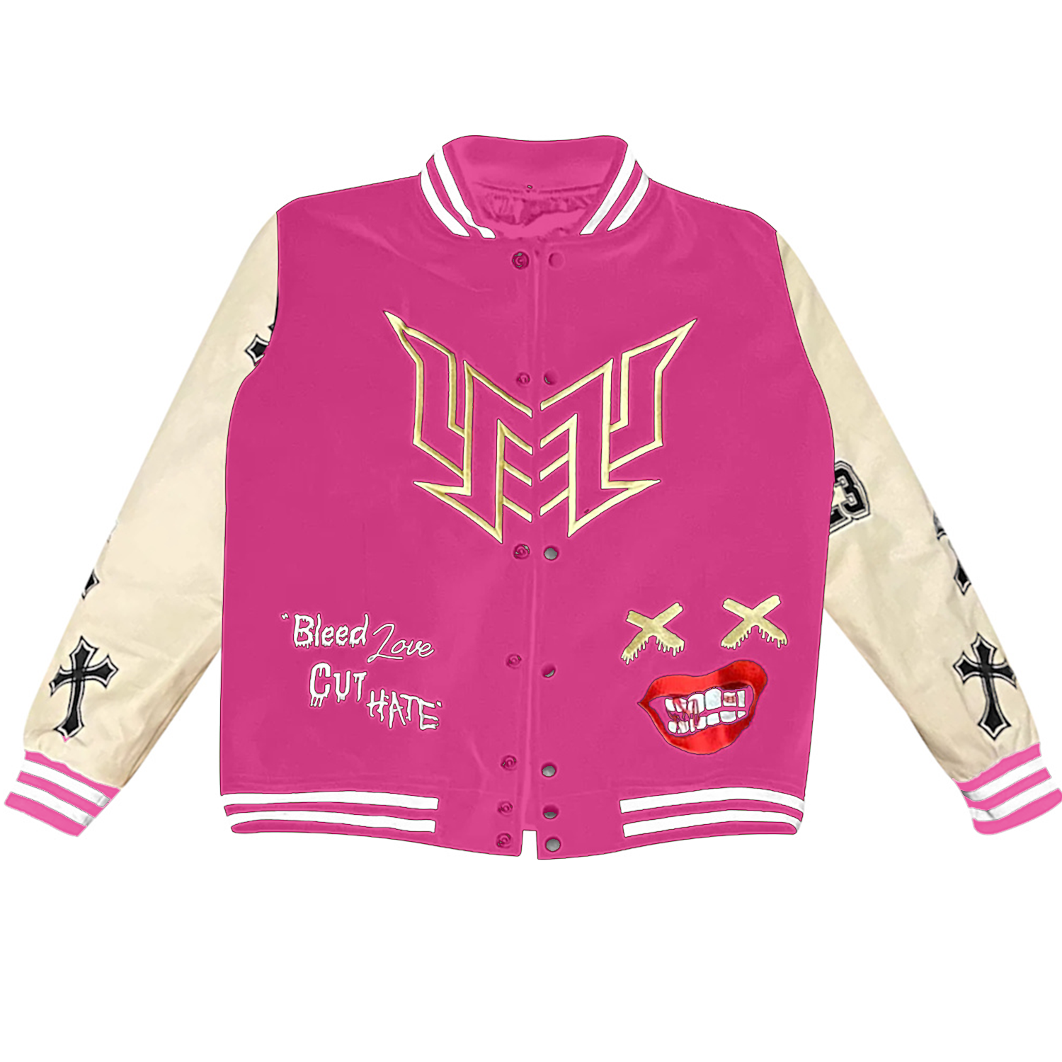 Legacy Varsity Jacket (PINK)