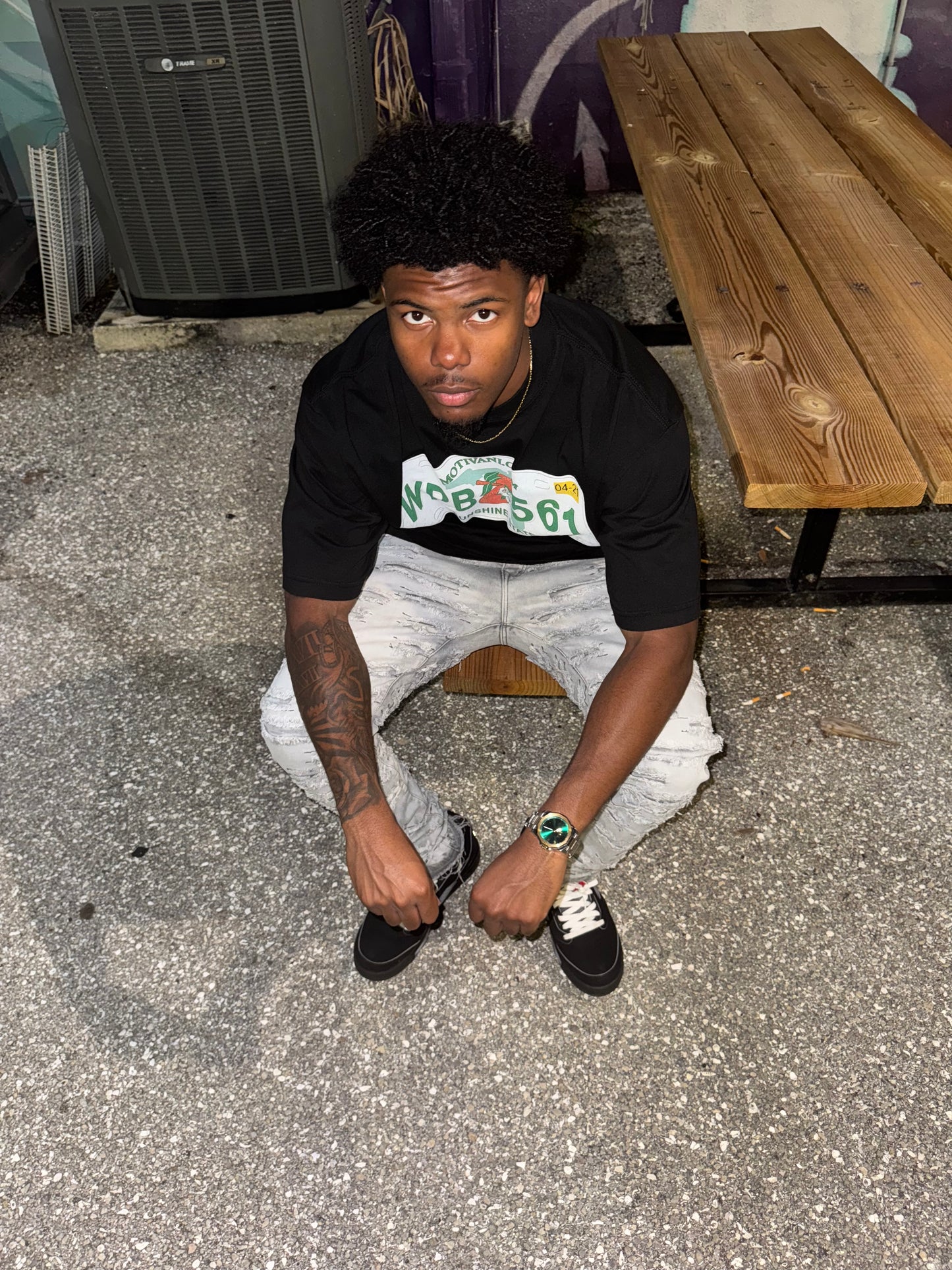 “561” Tee (Black)