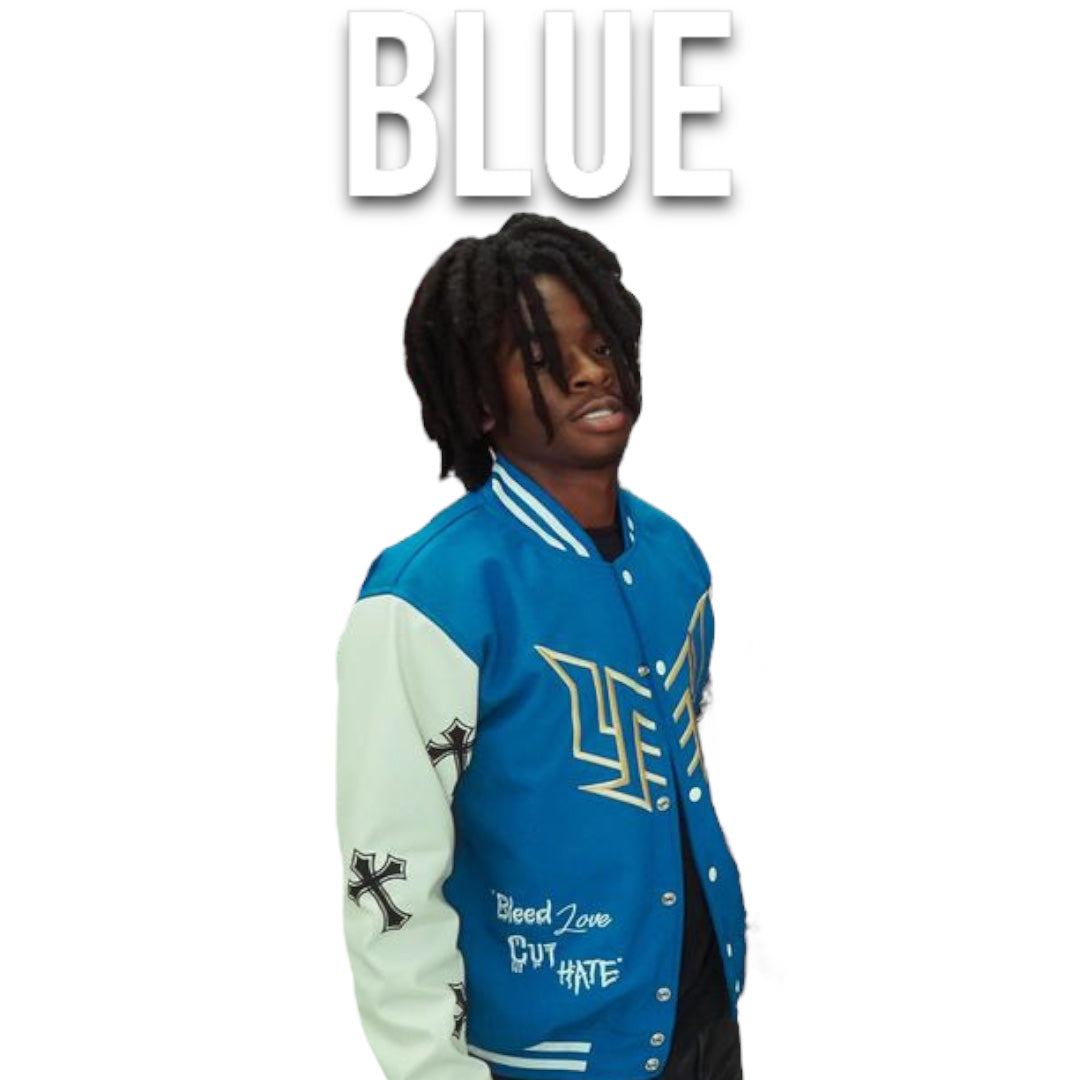 Legacy Varsity Jacket (BLUE)