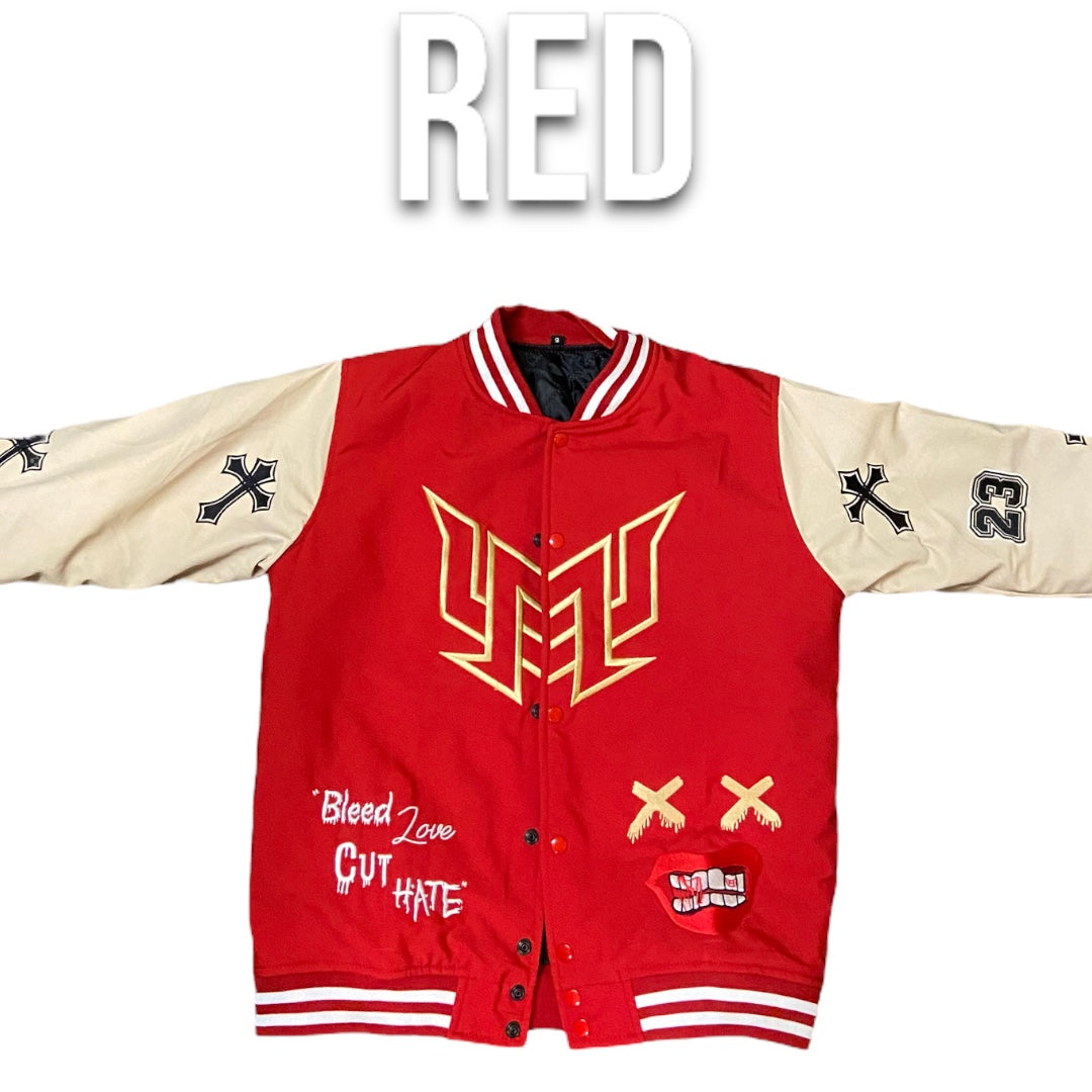 Legacy Varsity Jacket (RED)