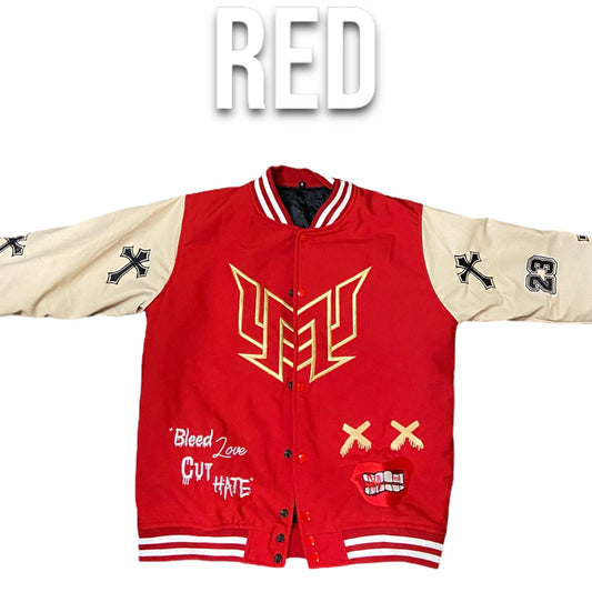Motivani: Legacy Varsity Jacket (RED)